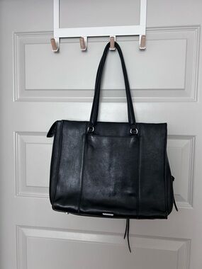 Rebecca Minkoff Black Leather Tote